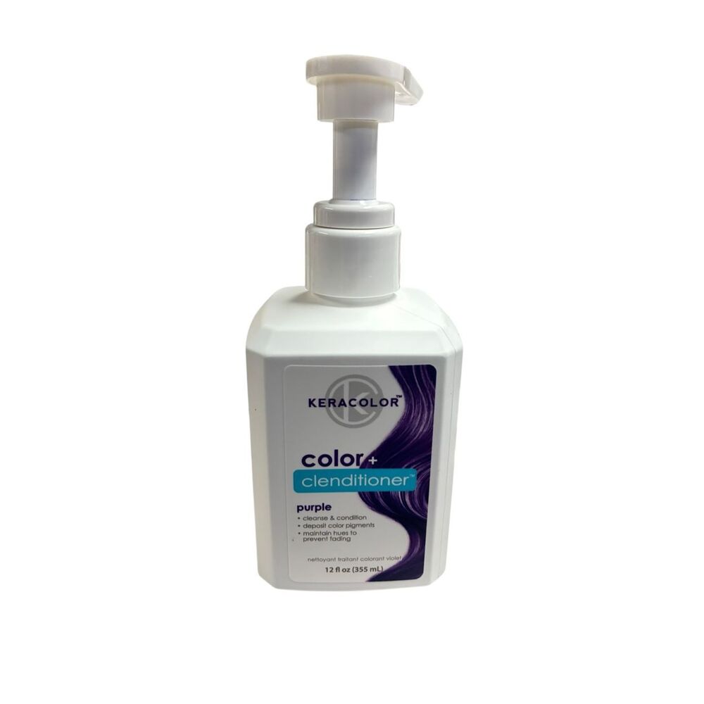 Keracolor Color‎ + Clenditioner Purple 12 oz Color Depositing READ